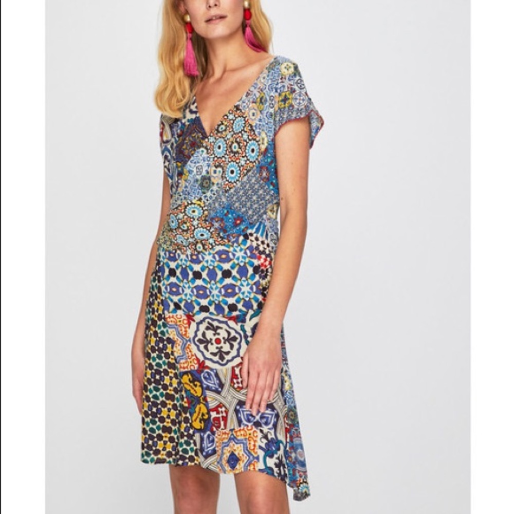 Desigual Saya Boho / kaleidoscope print summer dress - Picture 3 of 16